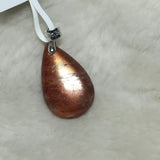 High Flash Orange Sunstone Pendant