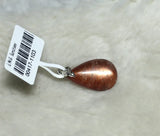 High Flash Orange Sunstone Pendant