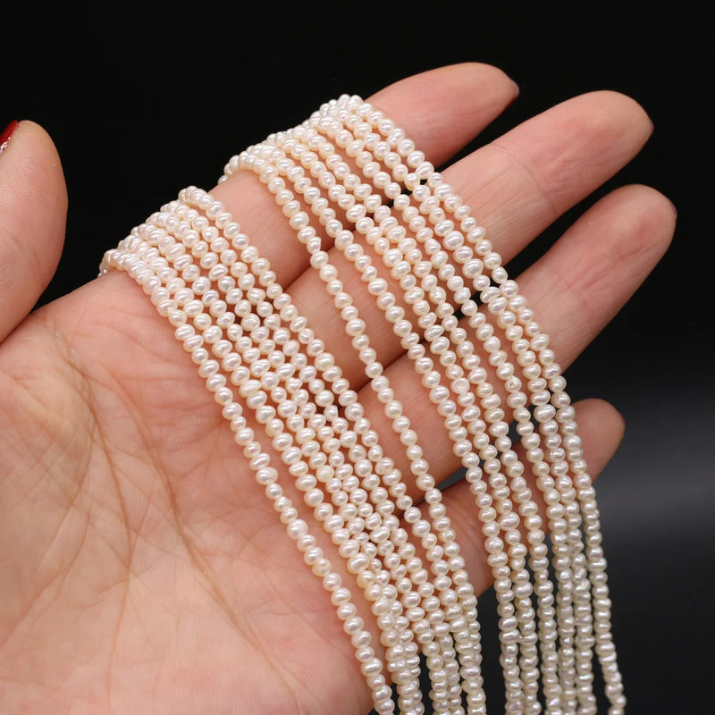 Freshwater Pearl Beads Potato Shape Natural Pearls for DIY Jewelry