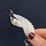 High Freshwater Shell Angel Necklace Pendant Reiki Healing Charm Jewelry