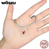 925 Silver Christmas Stocking Charms wst Bracelet Pendant Jewelry