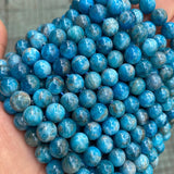 Natural Apatite Beads 6/8/10/12mm Round Loose DIY Stone Beads 15''
