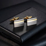 Geometric Business Cufflinks Wedding for Men Shirt
