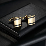 Geometric Business Cufflinks Wedding for Men Shirt