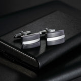 Geometric Business Cufflinks Wedding for Men Shirt