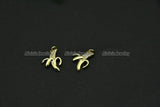 Banana Charms with CZ Settings for Jewelry Making 20pcs/lot