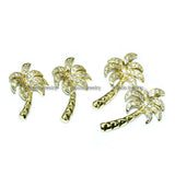 Banana Charms with CZ Settings for Jewelry Making 20pcs/lot