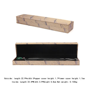 Long Chain Jewelry Storage Box for Women