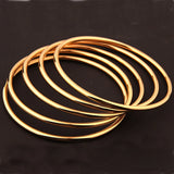 Stainless Steel Womens Bangle Bracelet Set