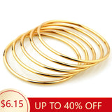 Stainless Steel Womens Bangle Bracelet Set
