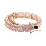 Silver Tennis Bracelet with 5A CZ for Women