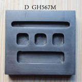 Graphite Mold Casting Melting Mould Crucible for Silver Platinum Refining