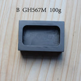 Graphite Mold Casting Melting Mould Crucible for Silver Platinum Refining