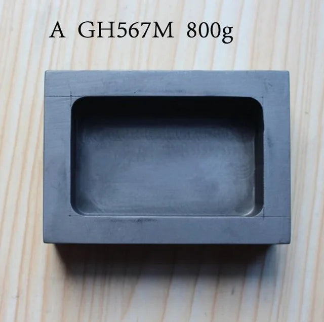 Graphite Mold Casting Melting Mould Crucible for Silver Platinum Refining