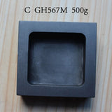 Graphite Mold Casting Melting Mould Crucible for Silver Platinum Refining