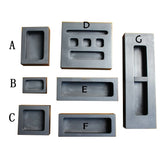 Graphite Mold Casting Melting Mould Crucible for Silver Platinum Refining