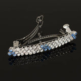Sparkling Rhinestone Hair Crab Clamp