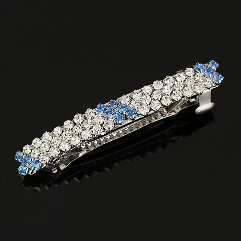 Sparkling Rhinestone Hair Crab Clamp