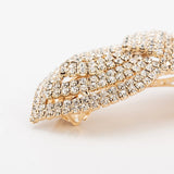 Sparkling Rhinestone Hair Claw for Women