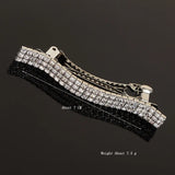 Rhinestone Hair Crab Clamp Hair Claws Barrette Hair Clips ACC276