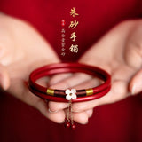 Purple Cinnabar High Content Cinnabar Bangle for Women