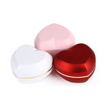 Heart Shaped LED Ring Jewelry Box for Girls with Logo