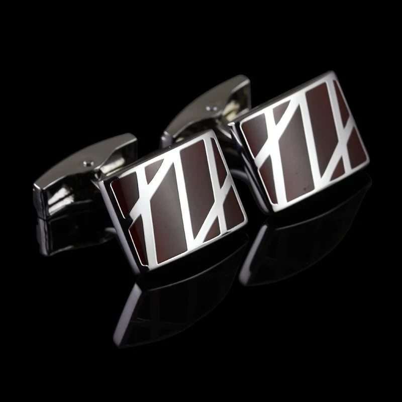 Red Swank Designer Cross Enamel Cuff