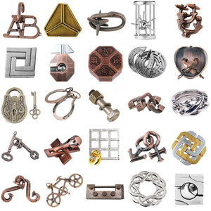 Alloy Key Ring Puzzle Game for Kids