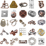 Alloy Key Ring Puzzle Game for Kids