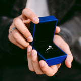 LED Light High Jewelry Box for Rings and Necklaces