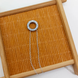 Geometric Round Necklace Women's Collar Chain Christmas Gift