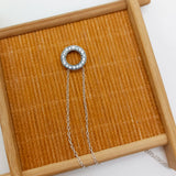 Geometric Round Necklace Women's Collar Chain Christmas Gift