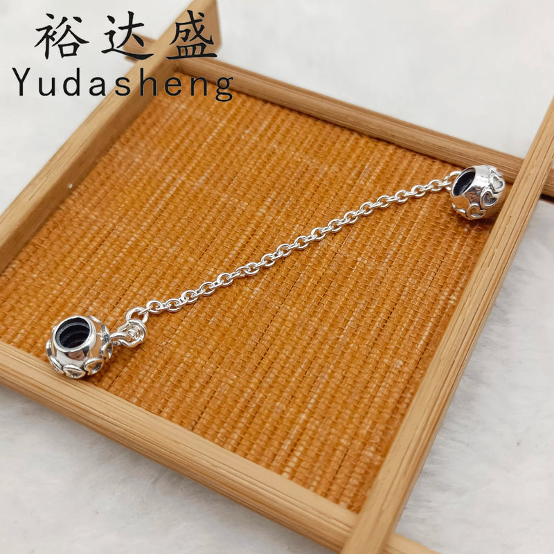 High Jewelry Love Hearts Safety Chain Charm