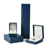 Luxury Jewelry Ring Box Leather Paper Earrings Necklace Bracelet Gift Organizer