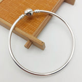 Silver Round Charm Bracelet