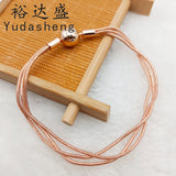 Rose Snake Chain Bracelet for High Jewelry