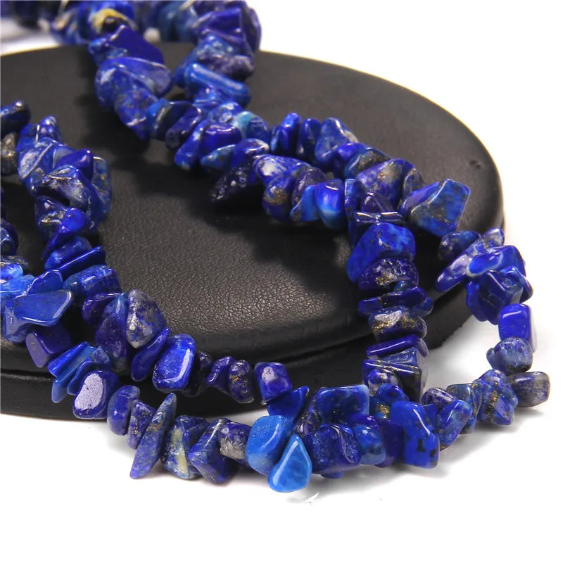 Lapis Lazuli Stone Beads 3-5MM Chip Bead Irregular Shape for Jewelry Making