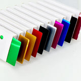 Custom Engraved Aluminum Business Card - 10 Colors