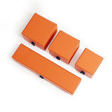 High Leather Ring Box Jewelry Display Ring Oganizer