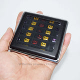 Leatherette Gem Display Box 30 Cells Diamond Case Stone Box