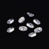 2ct D Oval Cut Moissanite Loose Gemstone Lab Grown Diamond
