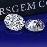 2ct D Oval Cut Moissanite Loose Gemstone Lab Grown Diamond