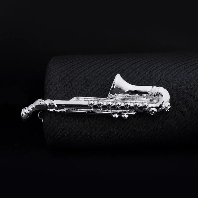 Pure Copper Tie Clip Bar Necktie Pin Clasp Wedding Charm Mens Jewelry