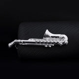 Pure Copper Tie Clip Bar Necktie Pin Clasp Wedding Charm Mens Jewelry