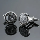 French Shirts Cufflink Speedometer Cuff Links Men's Gift