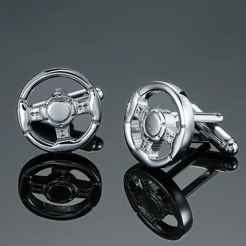 French Shirts Cufflink Speedometer Cuff Links Men's Gift