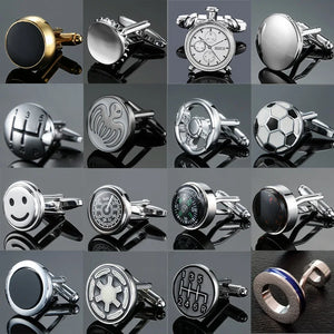 French Shirts Cufflink Speedometer Cuff Links Men's Gift