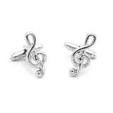 Musical Instrument Cufflinks Saxophone Violin Guitar Drum Piano Horn