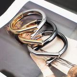 Statement Alloy Inlaid Rhinestone Bracelet Party Accessories