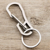 Metal Keyring Stainless Steel Keychain Holder Lightweight Car Key Chain